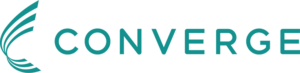 New Converge Logo in dark teal